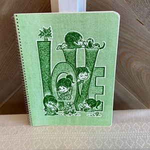 Vintage Touchables 1 Subject Theme Notebook “LOVE” 1970s
